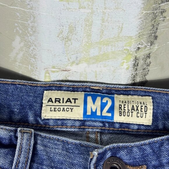 Ariat Legacy Bootcut Jeans Womens Blue Denim Traditional Relaxed Fit Size 29/34 - Picture 13 of 16